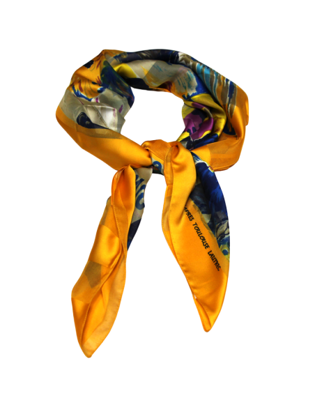 Carré bande satin - 9