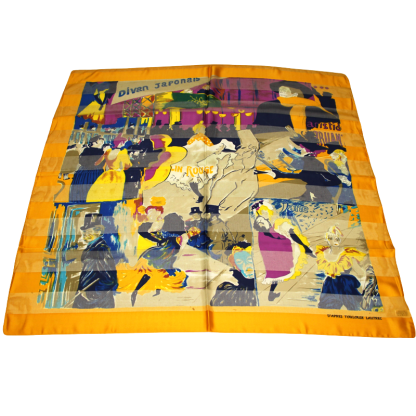 Carré bande satin - 9