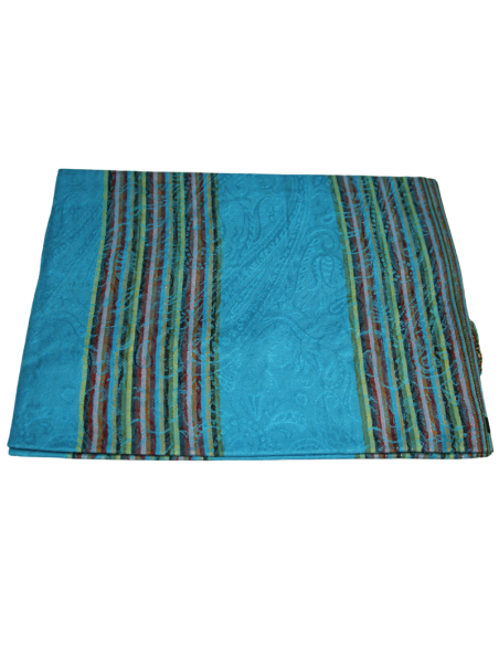 Étole 100% viscose - Jaipur turquoise