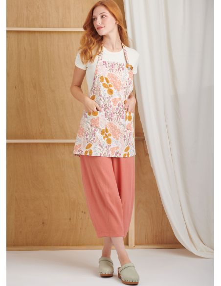 Patron Simplicity 9907.A - Tabliers et pantalons pour femmes par Elaine Heigl Designs