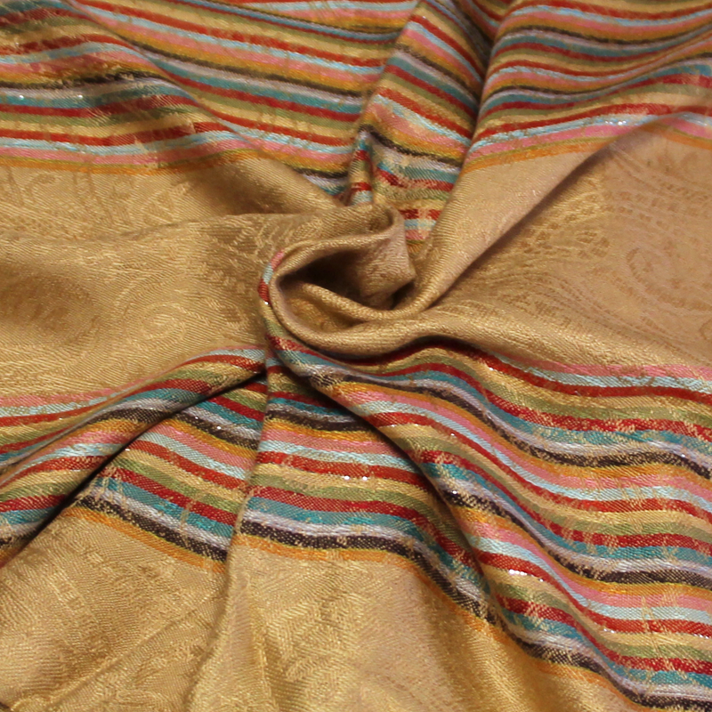 Étole 100% viscose - Jaipur camel