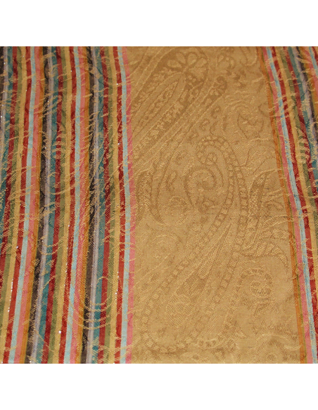 Étole 100% viscose - Jaipur camel