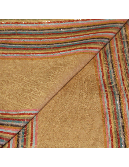 Étole 100% viscose - Jaipur camel