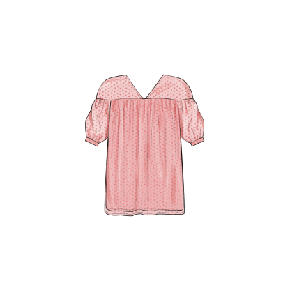 Patron Simplicity 9921.K5 (36-44) - Haut décontracté avec variations de manches 2