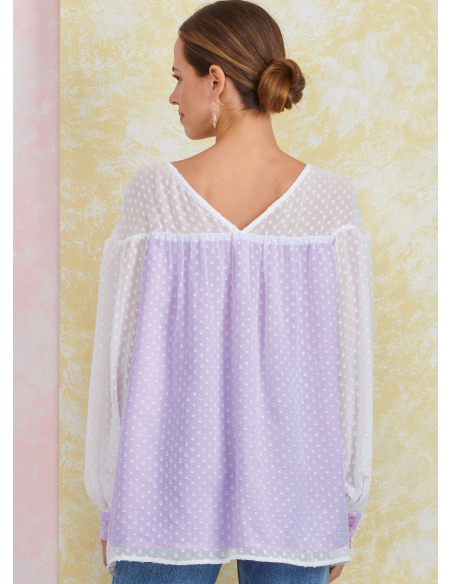 Patron Simplicity 9921.K5 (36-44) - Haut décontracté avec variations de manches