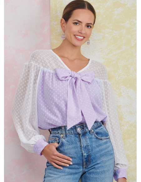 Patron Simplicity 9921.K5 (36-44) - Haut décontracté avec variations de manches