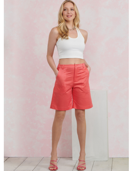 Patron Simplicity 9923.K5 (36-44) - Pantalon et short pour femme avec poches et fermeture éclair