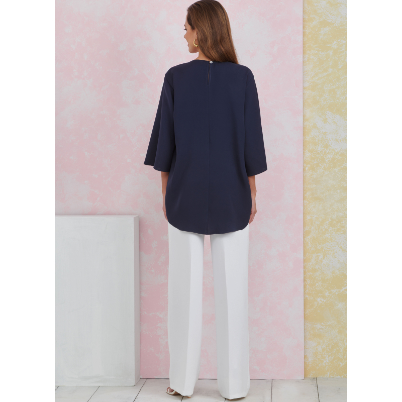 Patron Simplicity 9926.AA (38-46) - Haut ample à manches longues et pantalon large