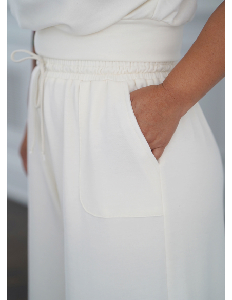 Patron Simplicity 9929.AA (32-50) -  Ensemble détente avec top drapé et pantalon large