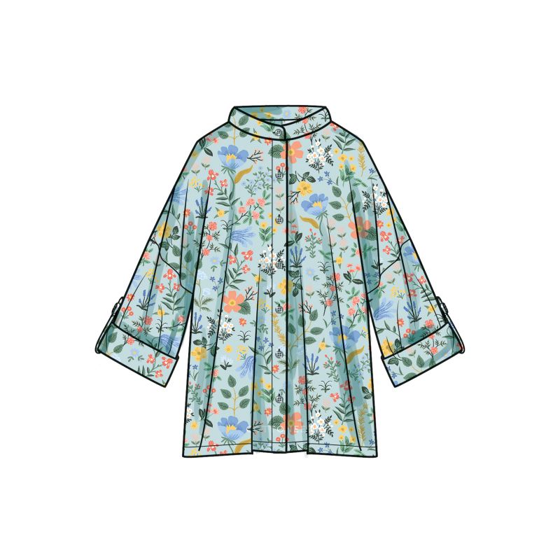 Patron Simplicity 9952.A (36-54) - Chemises amples pour femme avec options de col et de manches