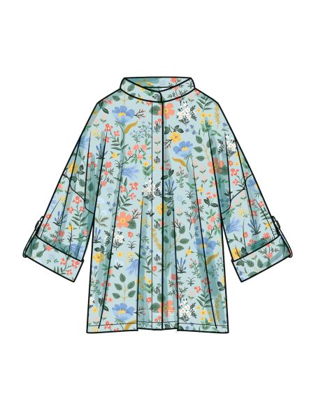 Patron Simplicity 9952.A (36-54) - Chemises amples pour femme avec options de col et de manches