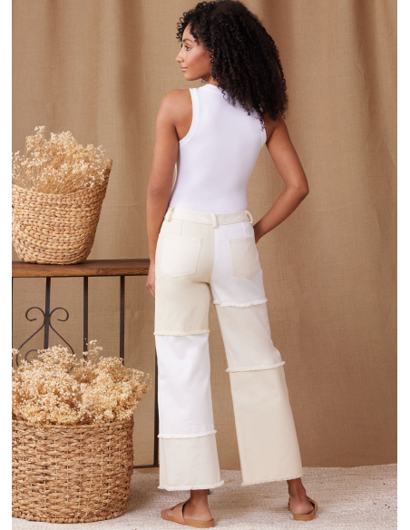 Patron Simplicity 9957.AA (38-46) - Shorts et pantalons pour femmes avec fermeture éclair frontale et poches multiples