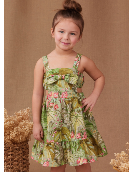 Patron Simplicity 9962.A (3-8) - Robe, haut et short pour fille