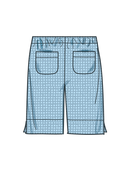 Patron Simplicity 9962.A (3-8) - Robe, haut et short pour fille