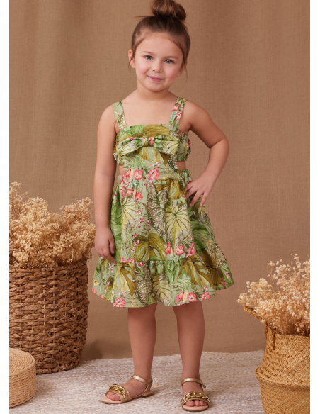 Patron Simplicity 9962.A (3-8) - Robe, haut et short pour fille