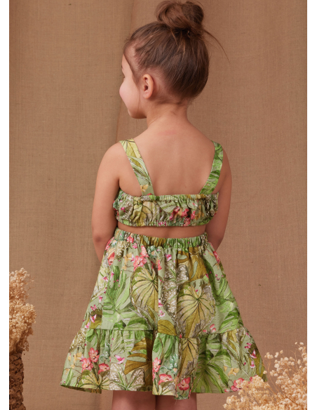 Patron Simplicity 9962.A (3-8) - Robe, haut et short pour fille