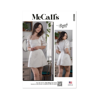 Patron McCall's 8550.U5 (44-52) - Robe évasée
