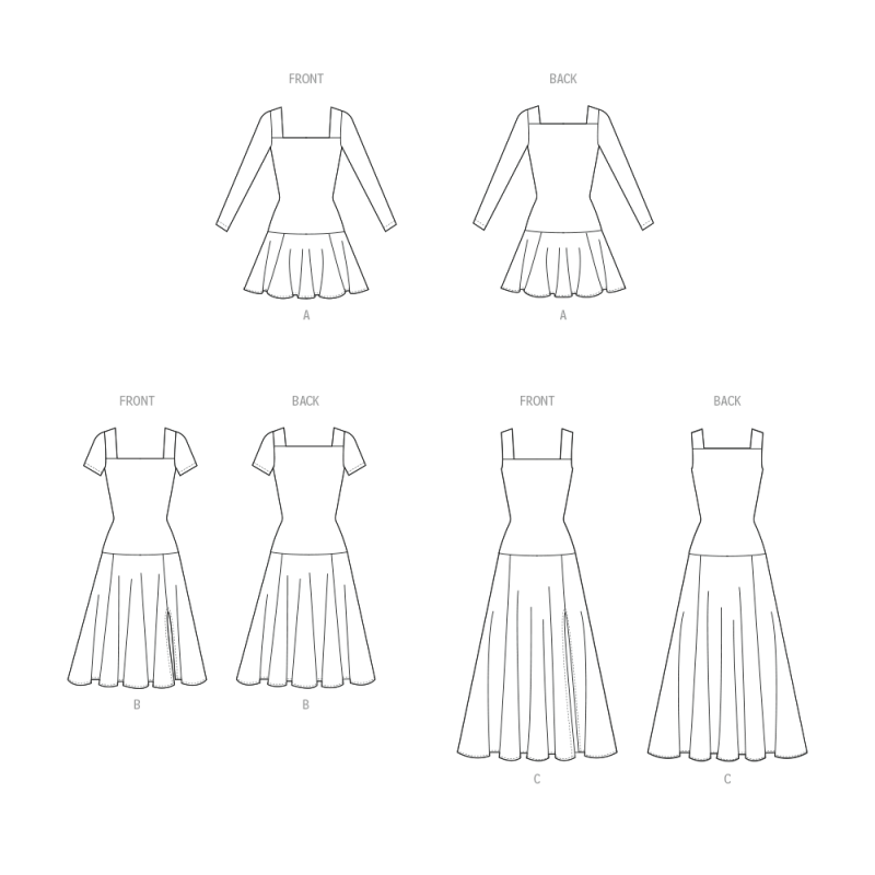 Patron McCall's 8551.D5 (32-40) - Bobe en maille avec variations