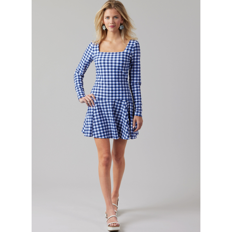 Patron McCall's 8551.R5 (42-50) - Bobe en maille avec variations