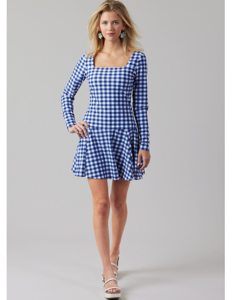 Patron McCall's 8551.R5 (42-50) - Bobe en maille avec variations