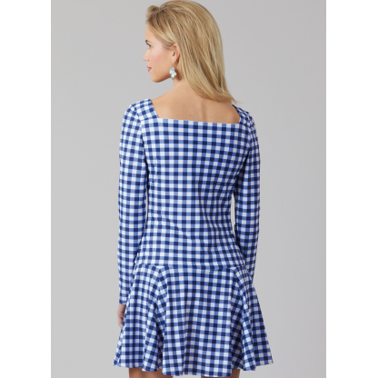 Patron McCall's 8551.R5 (42-50) - Bobe en maille avec variations 2