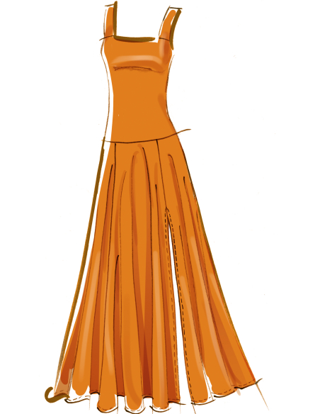 Patron McCall's 8551.R5 (42-50) - Bobe en maille avec variations