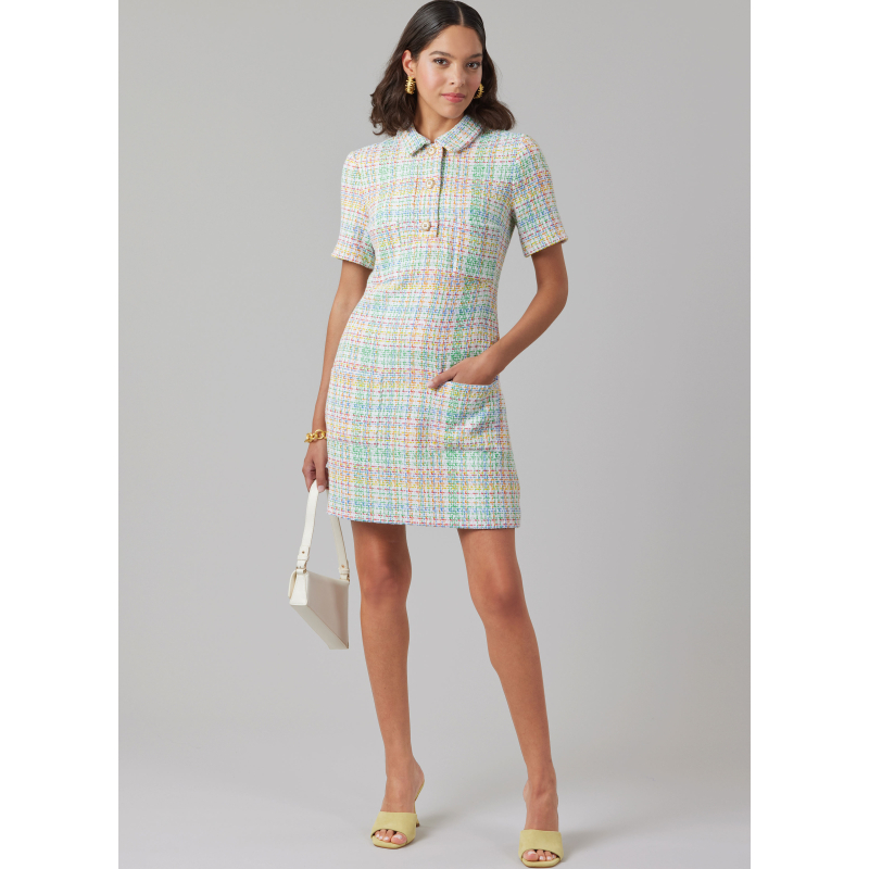 Patron McCall's 8552.K5 (36-44) - Robe boutonnée