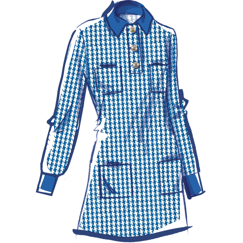 Patron McCall's 8552.K5 (36-44) - Robe boutonnée