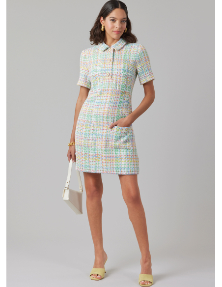 Patron McCall's 8552.Y5 (46-54) - Robe boutonnée