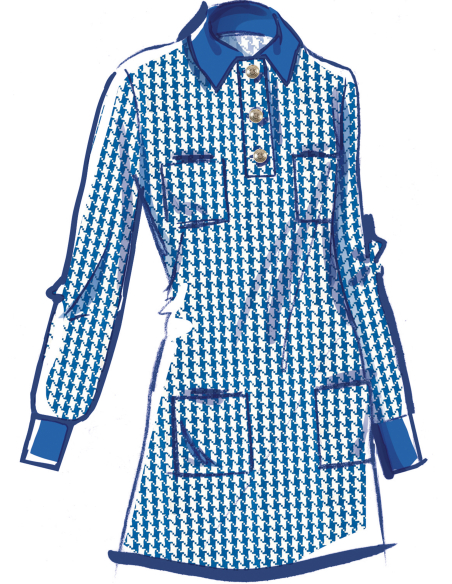 Patron McCall's 8552.Y5 (46-54) - Robe boutonnée