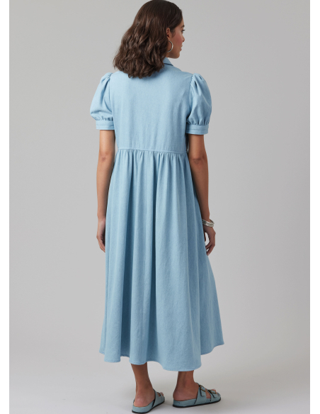 Patron McCall's 8553.U5 (44-52) - Robes à manches et longueur variées