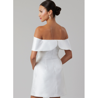 Patron McCall's 8554.Y5 (46-54) - Robes avec nœud bustier 2