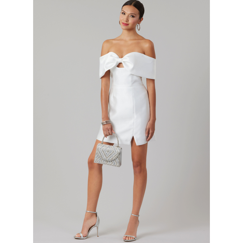 Patron McCall's 8554.Y5 (46-54) - Robes avec nœud bustier