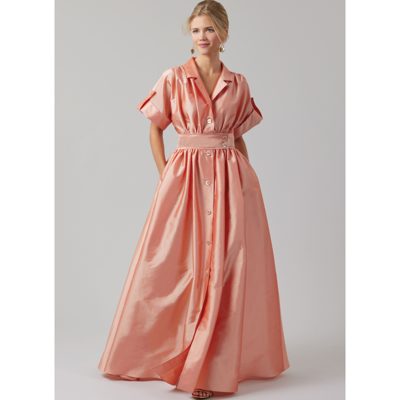 Patron McCall's 8556.Y5 (46-54) - Robes chemisier boutonnées