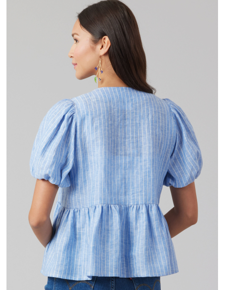 Patron McCall's 8557.AA (38-46) - Blouses à nouettes