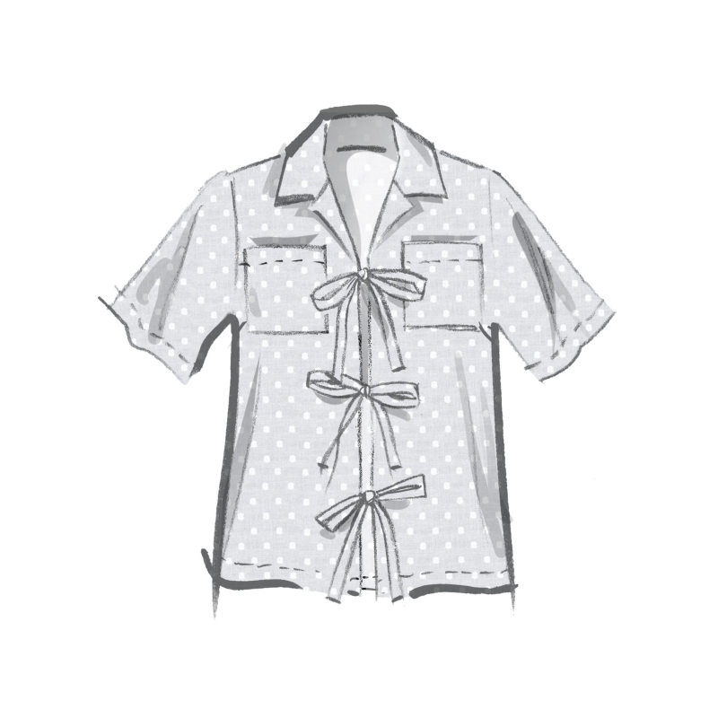 Patron McCall's 8557.AA (38-46) - Blouses à nouettes