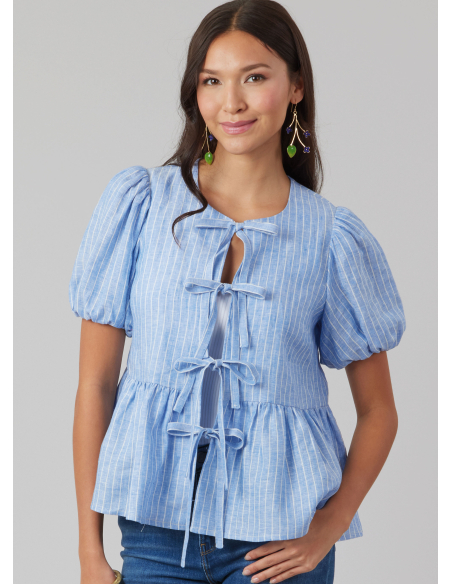 Patron McCall's 8557.AA (38-46) - Blouses à nouettes