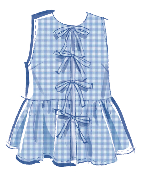 Patron McCall's 8557.BB (50-56) - Blouses à nouettes