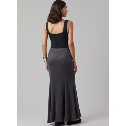 Patron McCall's 8558.K5 (36-44) - Jupe évasée style sirène 2