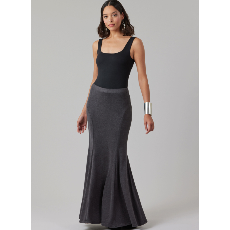 Patron McCall's 8558.K5 (36-44) - Jupe évasée style sirène