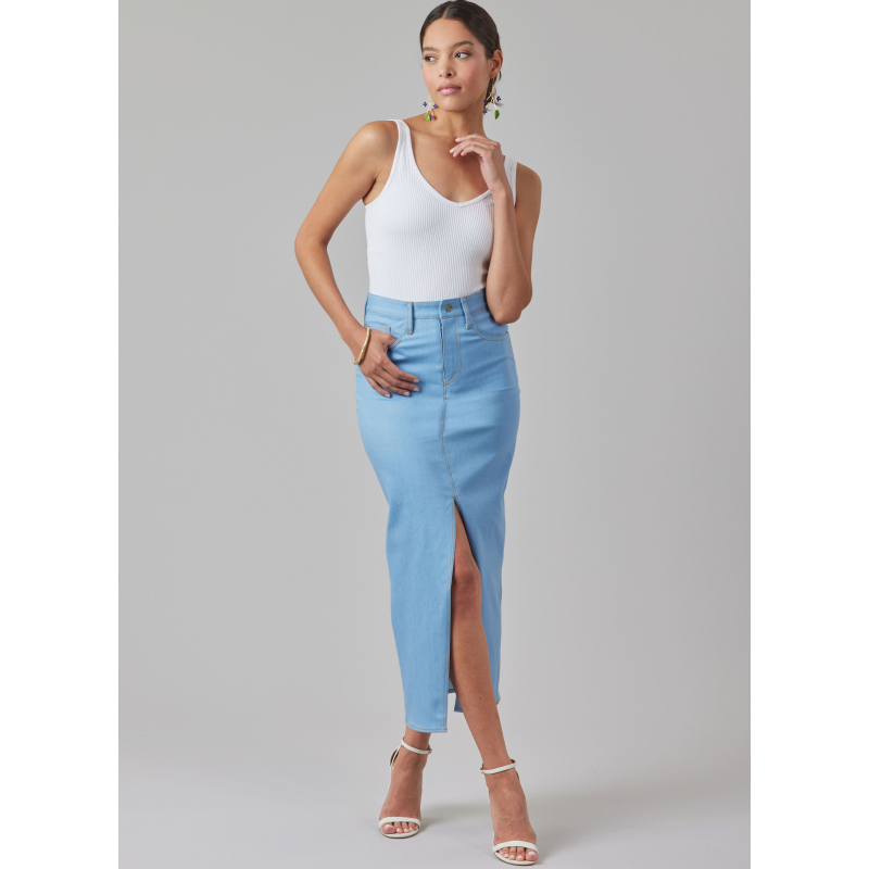 Patron McCall's 8559.W3 (58-66) -  Jupes esprit jean