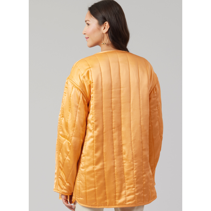 Patron McCall's 8560.H5 (34-42) - Veste matelassée