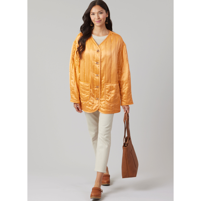 Patron McCall's 8560.H5 (34-42) - Veste matelassée