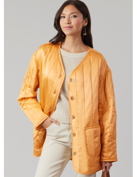 Patron McCall's 8560.H5 (34-42) - Veste matelassée