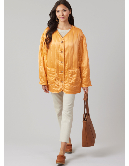 Patron McCall's 8560.U5 (44-52) - Veste matelassée