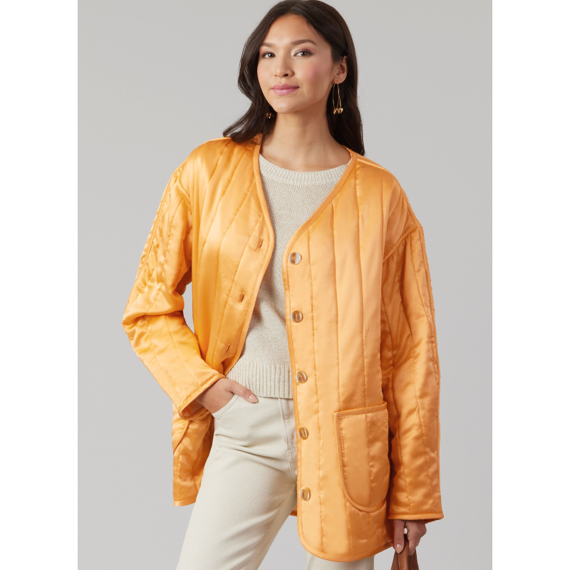 Patron McCall's 8560.U5 (44-52) - Veste matelassée