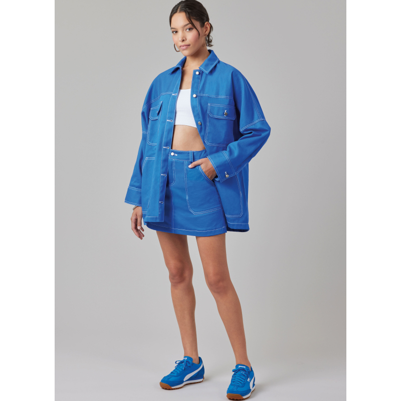 Patron McCall's 8561.K5 (36-44) - Veste et jupe courte