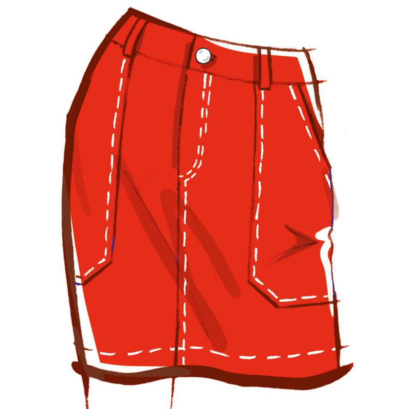 Patron McCall's 8561.Y5 (46-54) - Veste et jupe courte