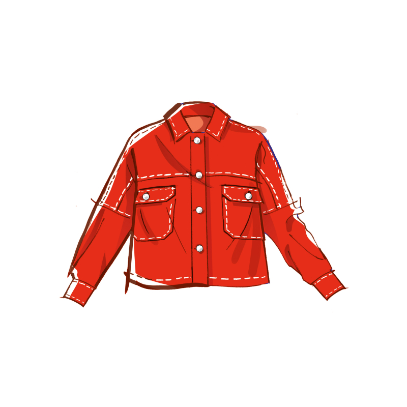 Patron McCall's 8561.Y5 (46-54) - Veste et jupe courte