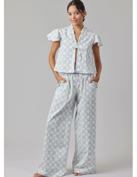 Patron McCall's 8563.A (32-54) - Hauts, short et pantalon dentelle